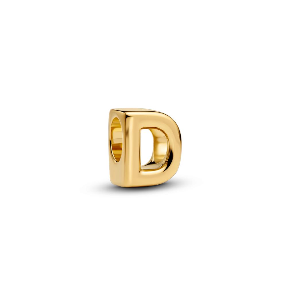 Hot Copper 26 Letters Alphabet AZ Charm Bead Charms Bead Golden Pendant Compatible With Authentic Bracelets Necklaces Do It Yourself Jewellery Women