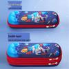 3D Double-Layer Pencil Case - Large Capacity Stationery Bag for Primary Students, Boys and Girls