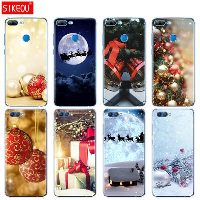 Silicone Cover Phone Case for Huawei Honor 10 V10 3c 4C 5c 5x 4A 6A 6C Pro 6X 7X 6 7 8 9 LITE Case New Year Merry Christmas