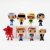 6-12Pcs/ Set Q Version Eleven Will Nancy Steve Figure Demogorgon D'Artagnan Action Figure Movie Model Toys Kids Gift