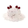 Stylish Lace Baby Girl Bucket Hat - Sun Protection for Spring/Summer