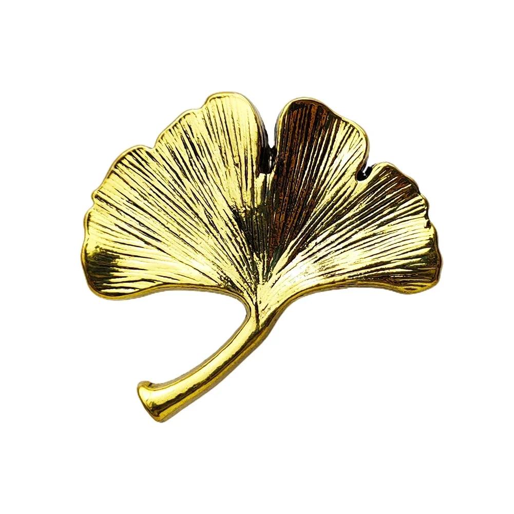 

Metal Handle Ginkgo Leaf Shape Zinc Alloy Pulls Furniture Handle Door Cabinets Knobs For Children Bedroom Room Wardrobe Drawers