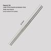 316 Stainless Steel Antibacterial Chopsticks Set - High-Grade, Anti-Mold, Food Safe 304 Tableware for Personal Use