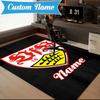 Custom Name Stuttgart Crest Art Rug Game Carpet, Floor Mat for Bedroom Living Room Entryway Rug, Home Decor Idea Gift for Christmas birthday