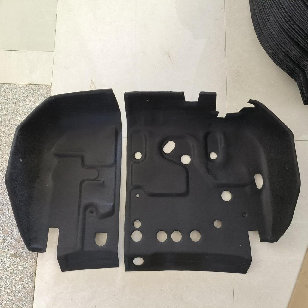 Versatile Forklift Lower Guard Sound & Heat Insulation with Vibration Damping Accessories