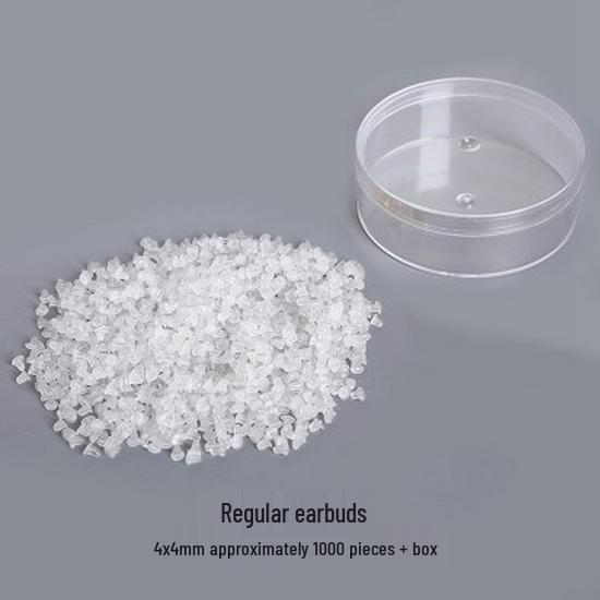 Transparente Silikon-Ohrstecker und Ohrstöpsel-Verschlüsse - Anti-Drop, Anti-Rutsch-Clips