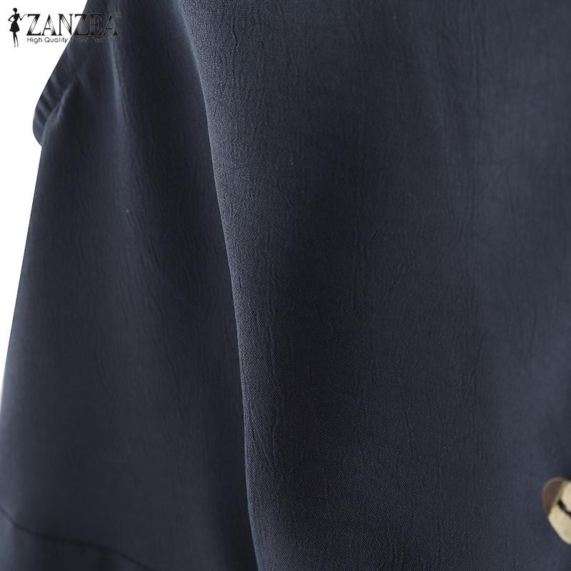 ZANZEA Maiuri de vară fără mâneci cu decolteu în V pentru femei