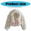 Furry Plush Hooded Hat Adult Lovely Balaclava Hat with Long Rabbits Ear 2000s Teens Girl Winter Warm Scarf Hat Daily Use