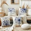 Abstract Flower Dandelion Digital Printing Pillow Cover Short Plush Suitable Living Rooms Bedrooms Sofas Throw Cushion Cover