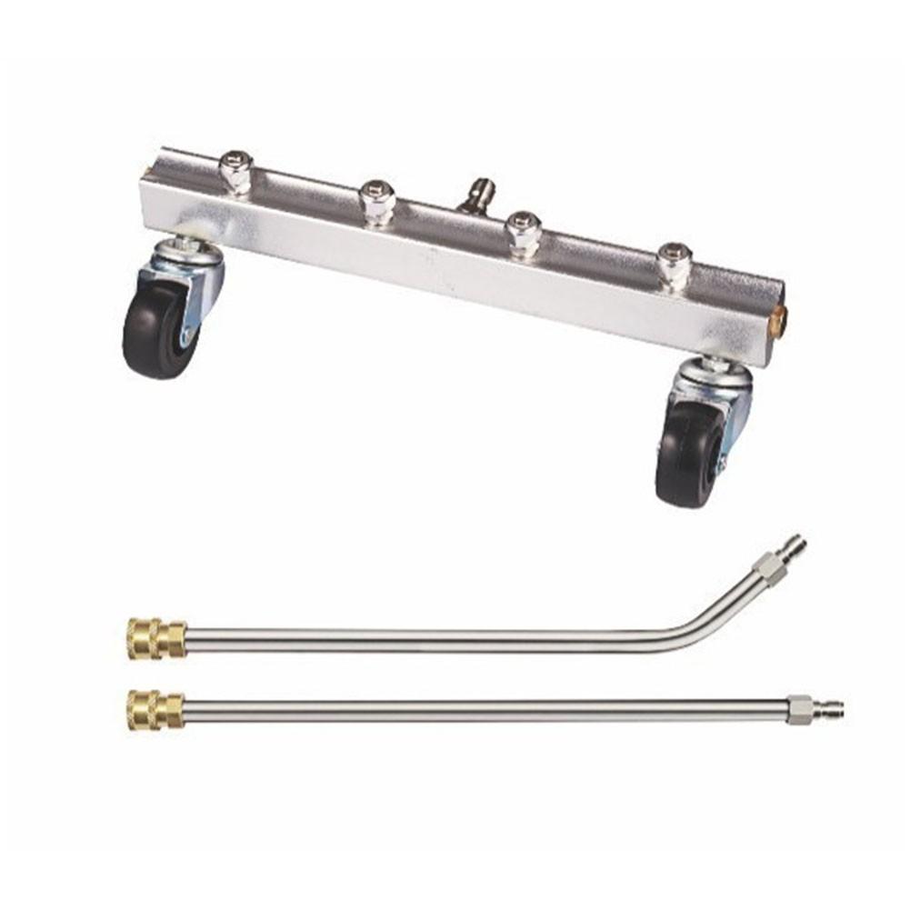 Under Car Pressure Washer Undercarriage Cleaner 4000 PSI Underbody Wash Broom