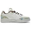New LiNing Moon White Slip Resistant Cushioning Wear Resistant Lightweight Low Top Skateboard Shoes Unisex White Green AGCS427-4