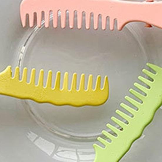 5 Piezas Pasador de Pelo para Niña Diseño de Peine Simulado Color Caramelo Pinzas Fuertes para Flequillo Accesorio de Peinado de Verano