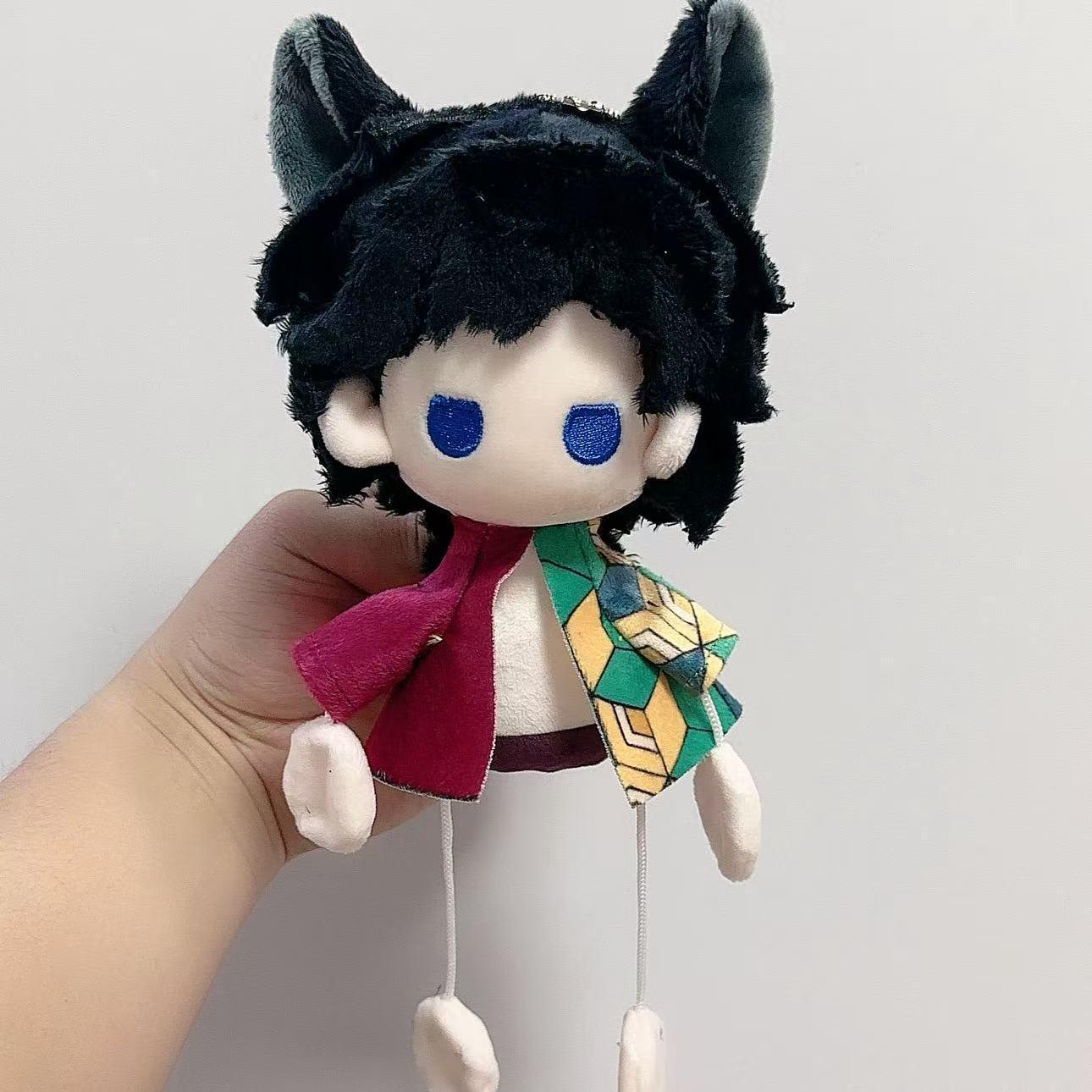 Клинок, рассекающий демонов Милые фигурки Незуко, Гию, Шинобу, Зеницу, Ренгоку 15 cm