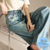 RAIN.CUN Women's Light Blue Tencel Blend Wide-Leg Jeans