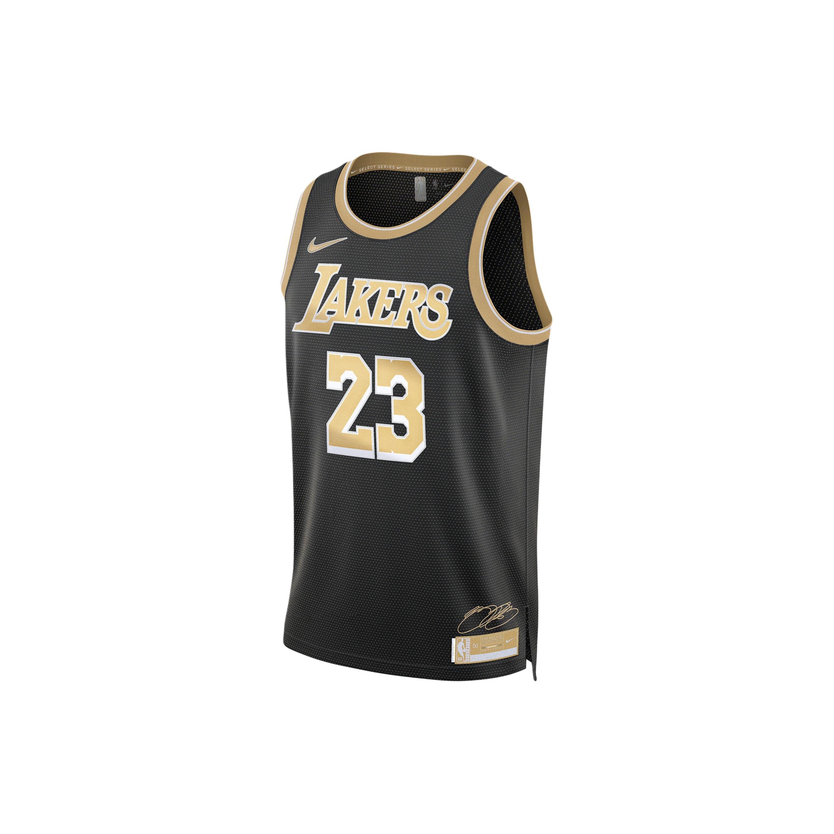 

Новая мужская майка Nike LeBron James Los Angeles Lakers 2024 Select Series Nike Dri FIT Nba Swingman FN5913-053 S