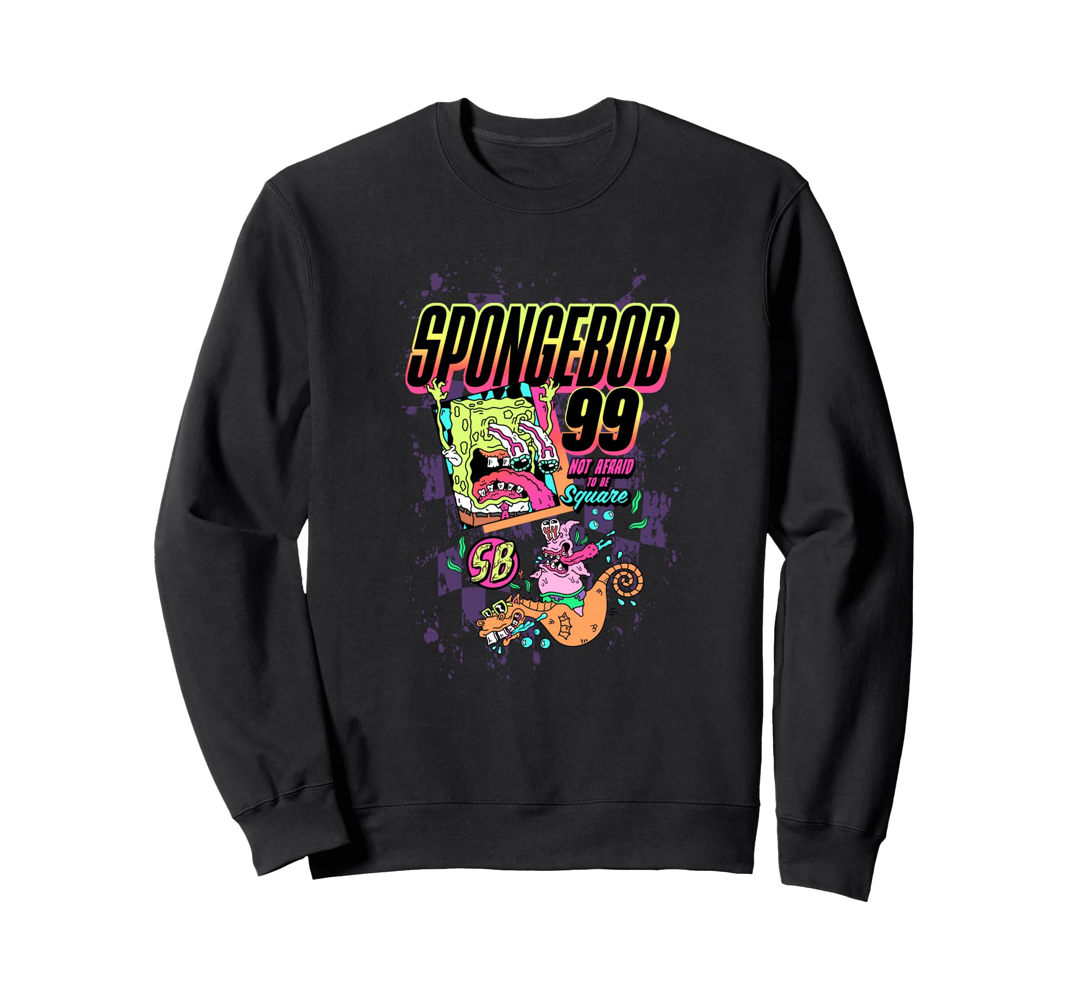 

SpongeBob SquarePants #99 Not Afraid To Be Square Cool Style Sweatshirt