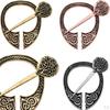 Kleur Viking Penannulaire Broche Gesp Sluiting Kleding Sluitingen Mantel Speld Middeleeuws