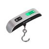 Balança portátil de alta precisão digital com visor LCD, mala de viagem, bolsa suspensa, balança de gancho, ferramentas de balança, 110 lb/50 kg