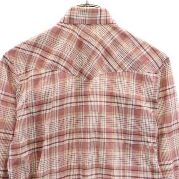 Youngbloods Authentic Western 80s vintage check Long sleeve Western shirt Men's Used