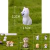 Cute Mini Resin Dog Dolls 12 Style Handicraft Ornaments Ideal For Micro Landscape Decor