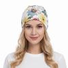 Casual Wind Cotton Hat Bandana Spring Sleep Caps Beanies Headwrap Chemotherapy Hat  Women National