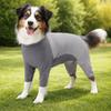 Soft Dog Jumpsuit Long Sleeves Dog Sterilization Suit Dog Four-Legged Pajamas  Spay Recovery