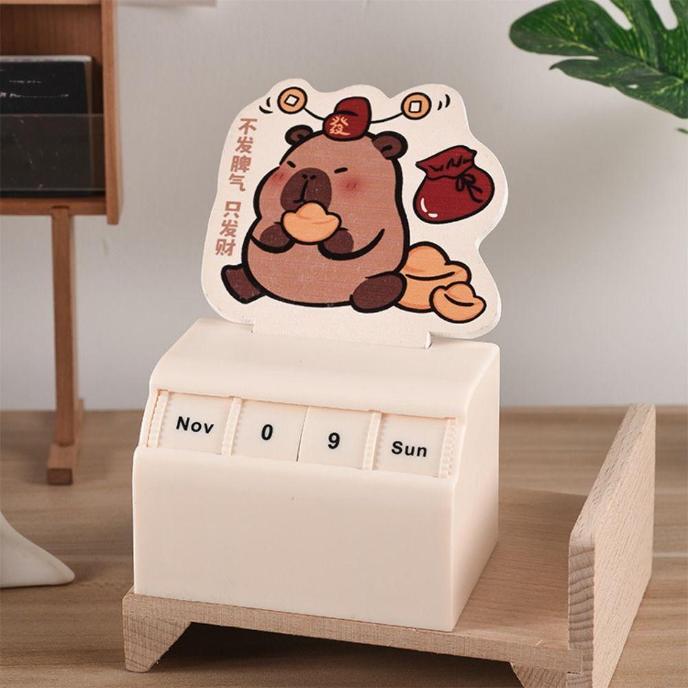 Cartoon Wheel Perpetual Calendar Plastic Countdown Calendar Calendar Display Wheel  For Home Office