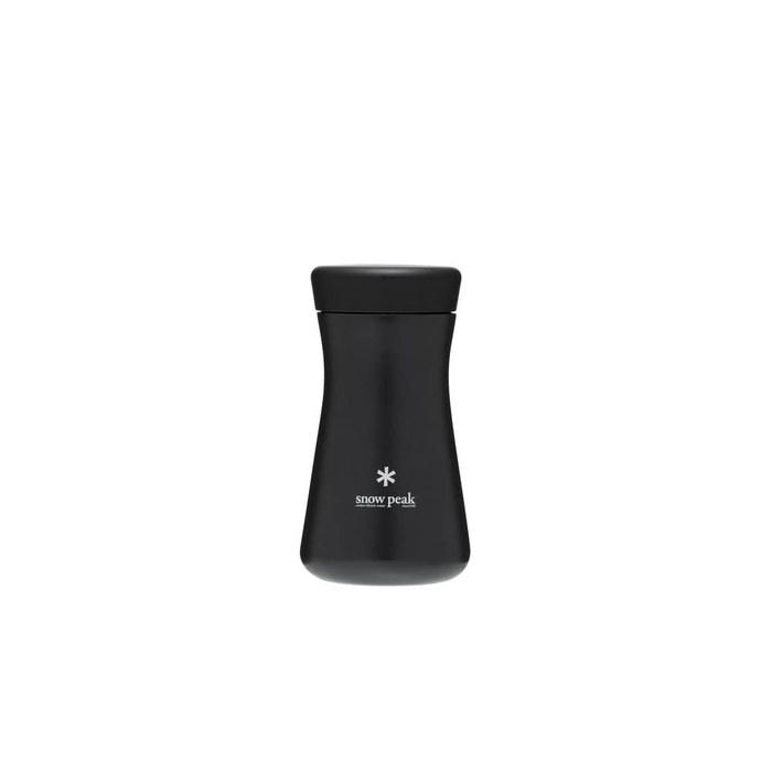 Snow Peak Stainless Vacuum Bottle Type T350 Black TW-350BK 350 Ml