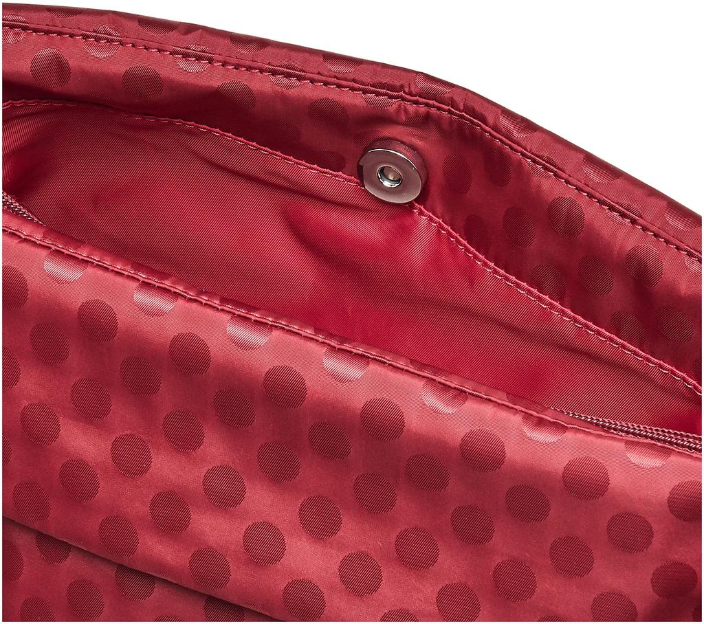 Shoulder Bag Polka Dots Shoulder Bag for Wine [Isaac] Fold-over Women, (58)