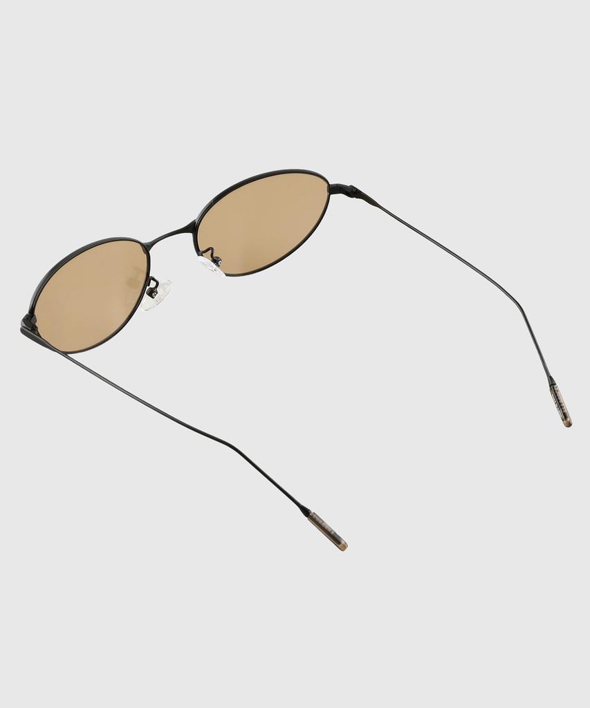 Tuditeo Acm Vintage Slim Metal Sunglasses Nylon Tinted Lenses C1 Brown Tint