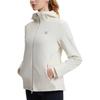 Fila Fitness Versatile Casual Comfortable Hooded Long Sleeve Jacket Women Jackets Egrets-White A11W511710F-WT