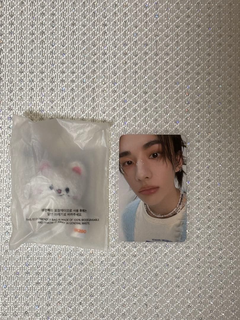 

[USED] Hyunjin Micro Key Ring Stray Kids Genielet SKZOO