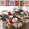 Christmas tablecloth rectangular lace tablecloth (lace)
