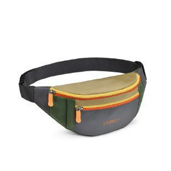 Women's Color Block Crossbody Fanny Pack for Outdoor Sports