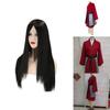 Elegant Hua Mulan Chinese Hanfu Cosplay Costume For Women And Girls With Full Set Wig