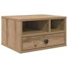 Printer Stand Artisan Oak Finish 40 X 32 X 24 Cm Engineered Wood