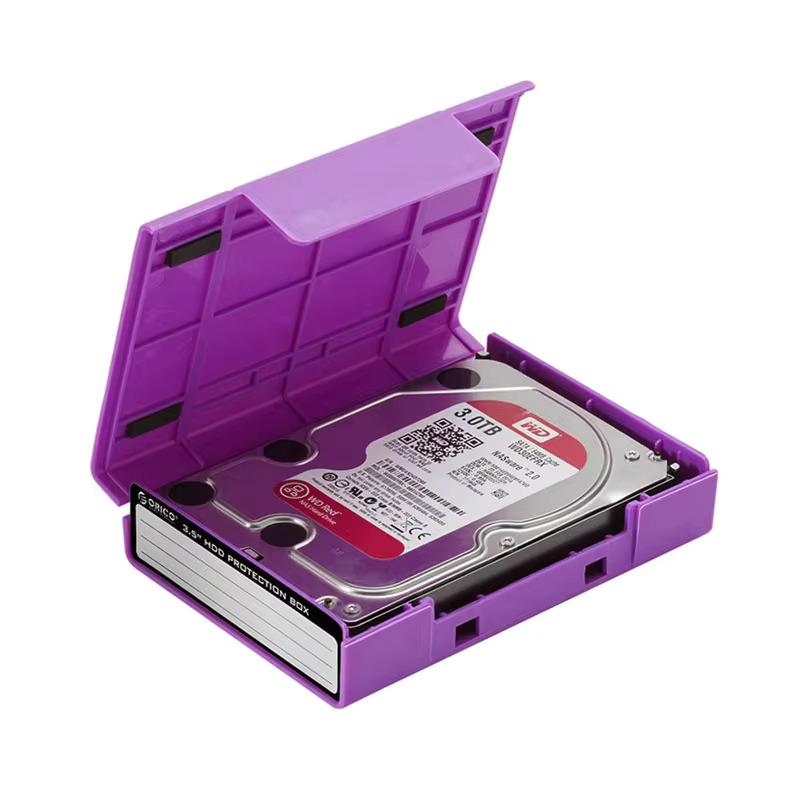 ORICO PHP-35 Hard Drive Box Shockproof Storage Bag 3.5 Inch Hard Drive Protection Box Protective Cover with Waterproof Function