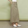Women's Versatile Commuter Mid-length Straight Skirt