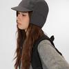 LOOKING4U The Cap Outdoor Waterproof Earmuff Short Cap Gray