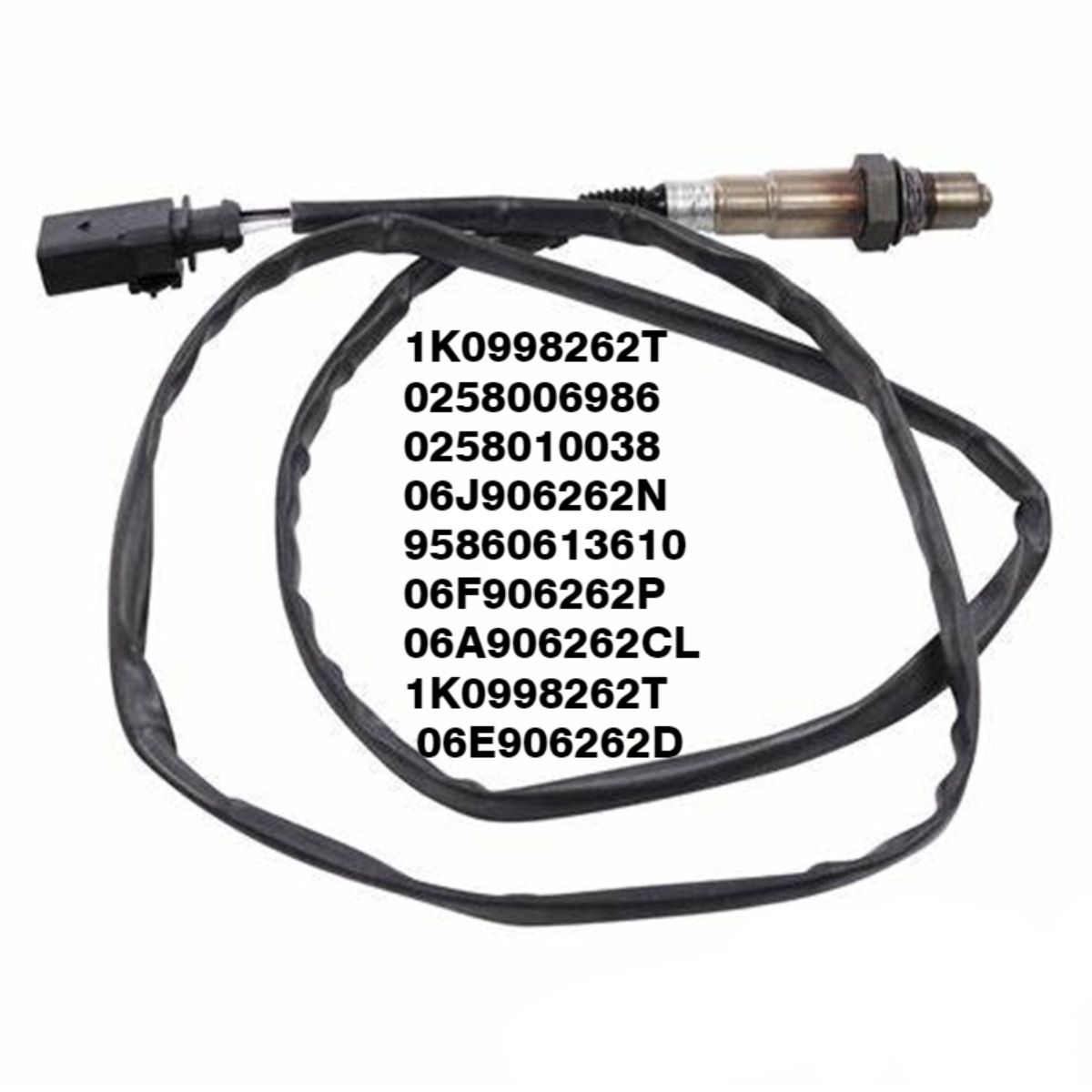 

Suitable for volkswagen oxygen sensor 1k0998262t 0258006986; 0258010038 06j906262n