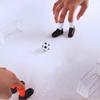Blue Funny Mini Finger Soccer Football With Goals Kids Toy