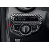 Function Control Button Frame Trim For 2016- Mercedes-Benz GLC Carbon Fiber