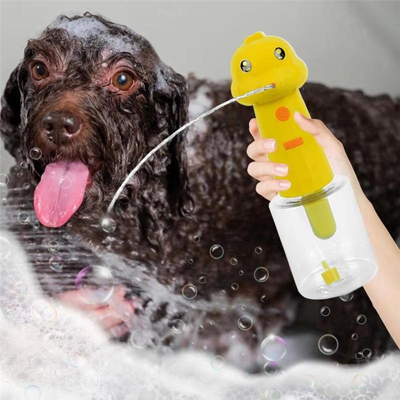 Good-Shampoo Foamer For Dogs Bathing Automatic Rechargeable Foamer Portable Foamer Efficient Dog Bath Supplies For Pet