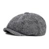 Vintage Visor Cap Unisex Beret Hat Autumn Winter Newsboy Cap For Men & Women British-Style Octagonal Retro Painter Hat Female