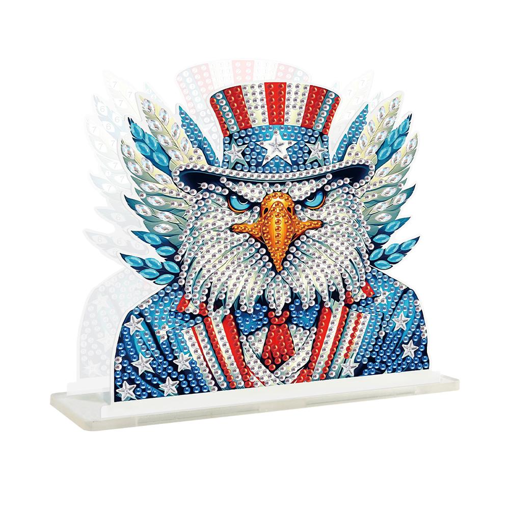 

Acrylic Animals 5D DIY Diamond Art Paper Towel Storage Rack Decor Diamond Painting Desktop Napkin Rack Decoration for Beginner