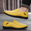 Cow Leather Men Shoes Casual Slip On Formal Loafers Men Moccasins Italian Black Male Driving Shoes