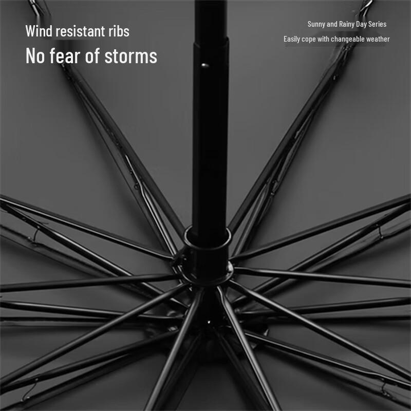 Compact Portable Folding Sun and Rain Umbrella