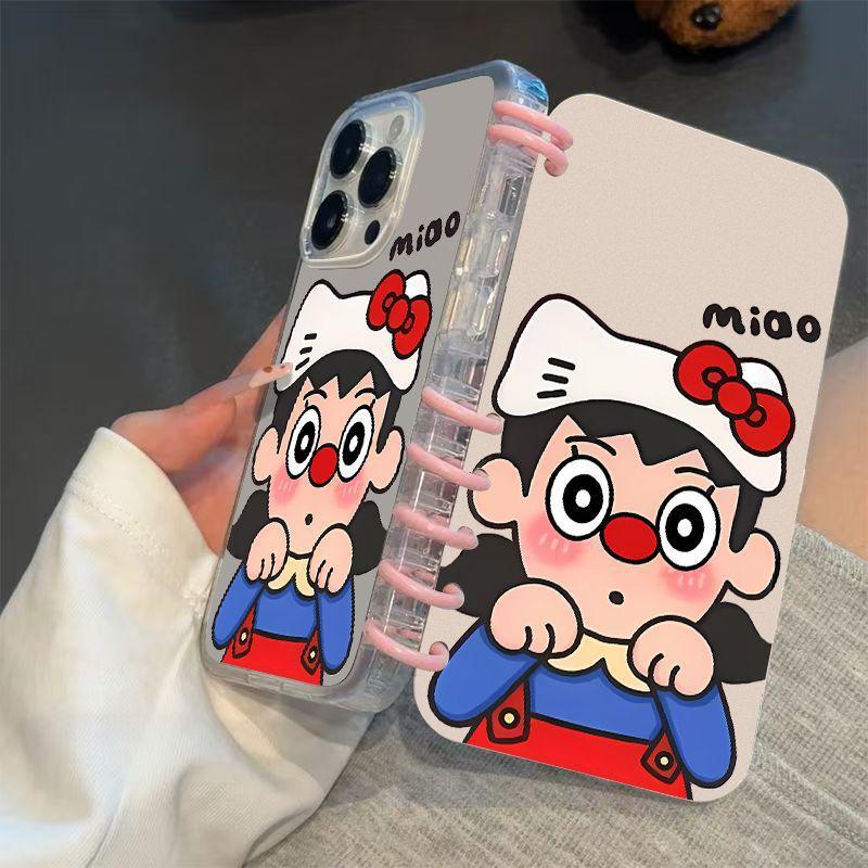 Cartoon kt pussy hat girl apple 11 mobile phone case iPhone11promax book 11 notebook 11 female 11 soft