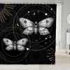 Circle Boho Geometric Shower Curtain Rainbow Colorful Aesthetic Bathroom Accessories Bohemian Exotic Ethnic Abstract Adults