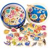 High-quality Wooden Magnetic Fishing Toy For Kids Ocean Animal Cognition And Educational Toy For Parent-child Interaction